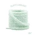 Mint Fluffy Flat 18mm Chunky Cute 55 Inch Shoelaces Ships from USA