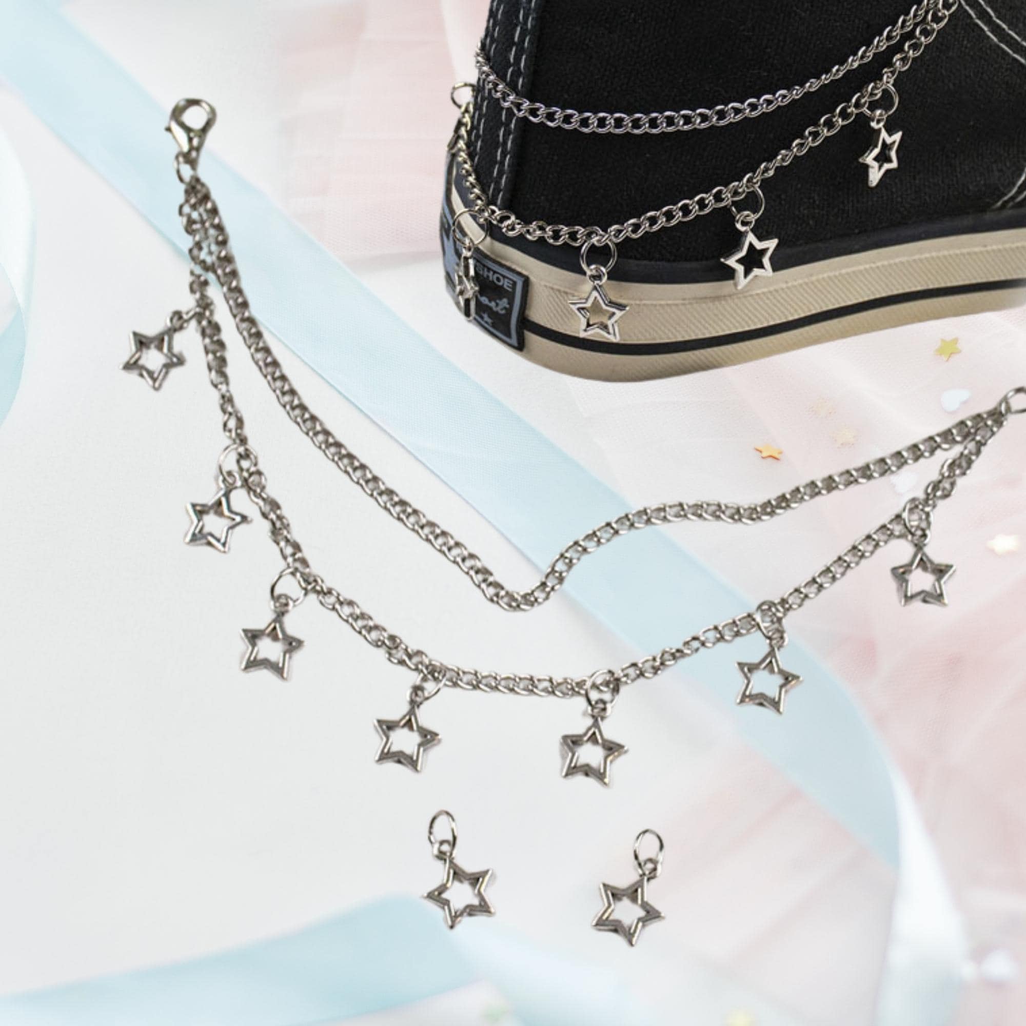 Star Shoe Chains 2025 Charms For Shoes Ships from USA
