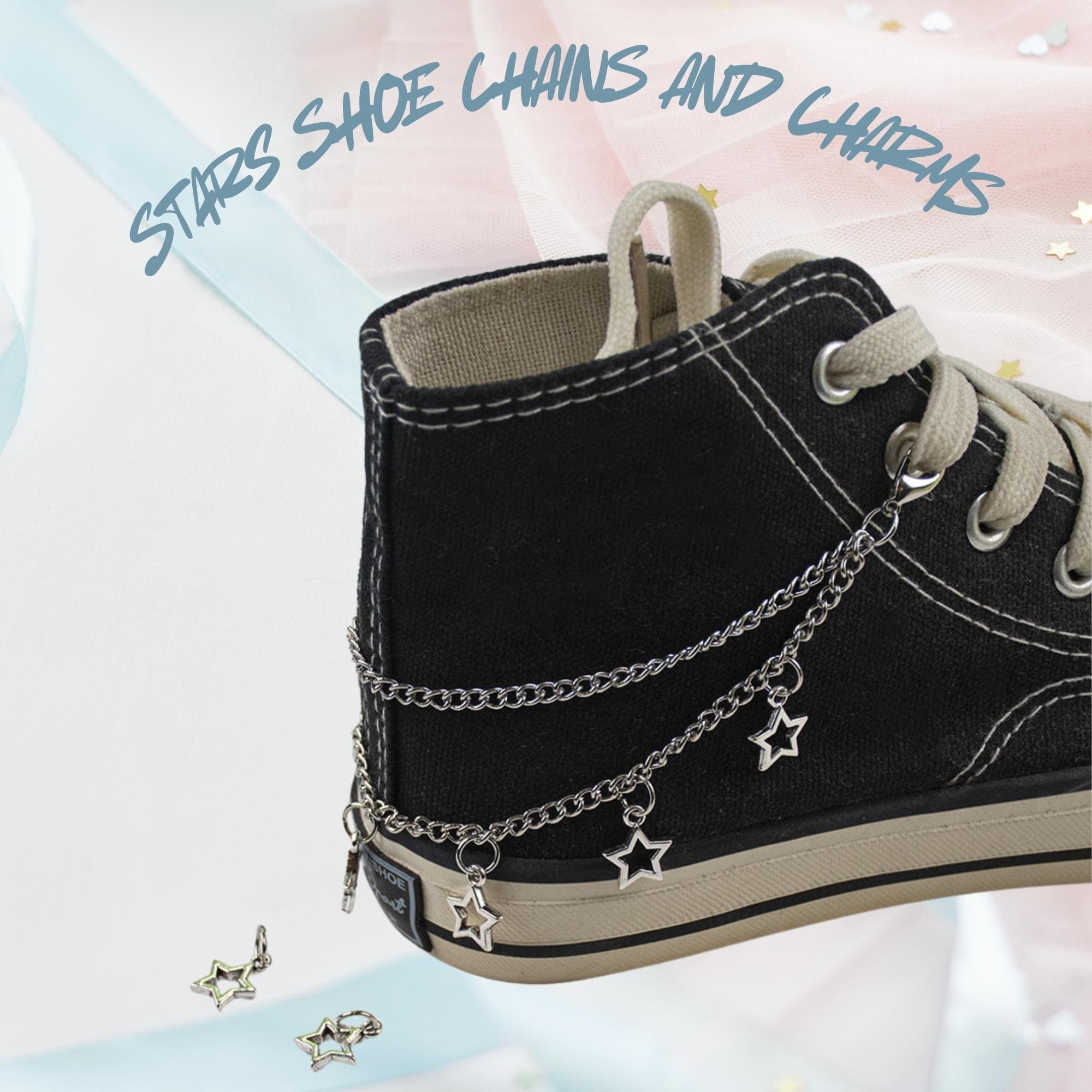 Star Shoe Chains 2025 Charms For Shoes Ships from USA