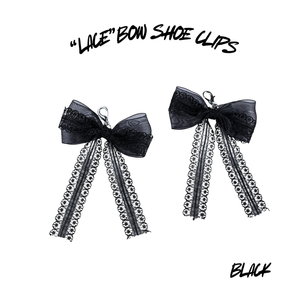 Lace Bow Shoe Clips Beautiful Jewelry 2025 Charm For Shoes Ships from USA
