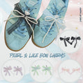 Pearl & Lace Bow Shoe Charms New 2025 Pearls Jewelry Charms For Shoes Ships from USA