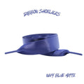 Navy Blue Matte Flat Ribbon 20mm Wide Satin Shoelaces New 2025 Vibrant Gorgeous Laces Ships from USA