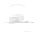 White Flat Ribbon 20mm Wide Satin Shoelaces New 2025 Vibrant Gorgeous Laces Ships from USA