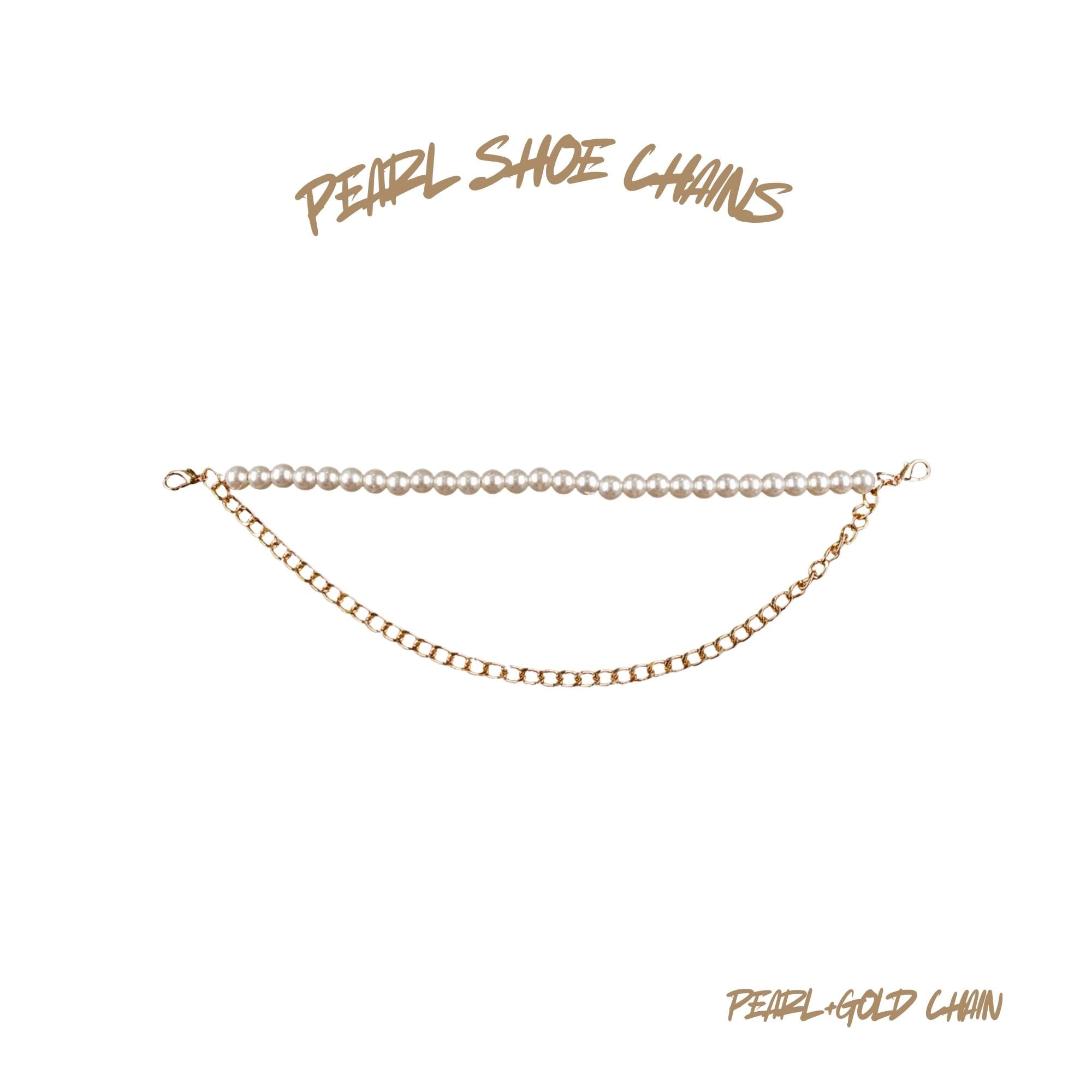 Pearl Shoe Chains 2025 Luxury Shoe Charms For Shoes Ships from USA