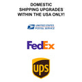 Domestic Shipping Upgrades For USA only UPS USPS FedEx